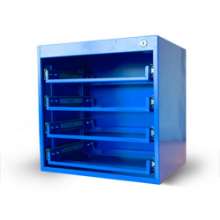 Afbeeldingen van Systec ladesysteem - voor 4 stalen koffers - 400x400x300mm