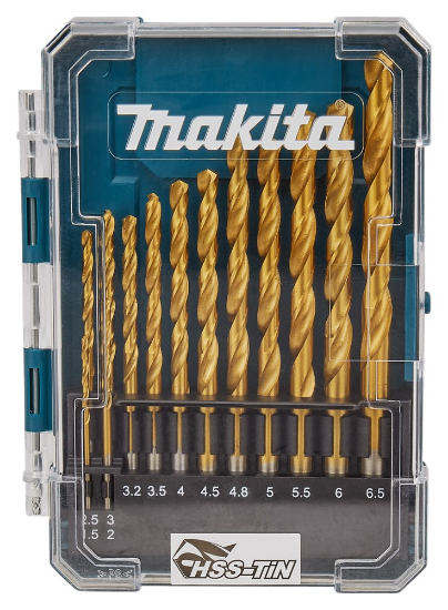 Afbeeldingen van Makita Metaalborenset HSS-T - 13 delig