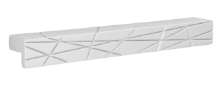 Afbeeldingen van Siro Meubelgreep metaal - boorafstand 128mm/L 174mm/H 22mm/B 20mm aluminium 