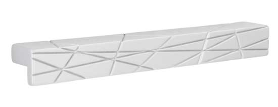 Afbeeldingen van Siro Meubelgreep metaal - boorafstand 128mm/L 174mm/H 22mm/B 20mm aluminium 