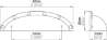 Afbeeldingen van Siro Schelpgreep metaal - boorafstand 64mm/L 93mm/H 20mm/B 27mm nikkel mat 