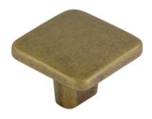 Afbeeldingen van Siro Meubelknop metaal - L 33mm/H 22mm/B 33mm vintage goud 