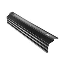 Afbeeldingen van Onderpanprofiel wl - lengte 1500mm - zwart PVC