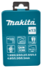Afbeeldingen van Makita Metaalborenset D-54019 - 13 delig - HSS-G 