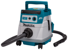 Afbeeldingen van Makita stofzuiger DVC866LTX1 - LXT 2x18V 2x5.0Ah accu - inclusief duo snellader in doos