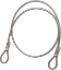 Afbeeldingen van Kelfort Slotkabel - 8-10mm 180cm - pvc met 2 Ogen 10cm 