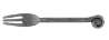 Afbeeldingen van Siro Meubelgreep metaal - boorafstand 64mm/L 106mm/H 22mm/B 14mm - tin 