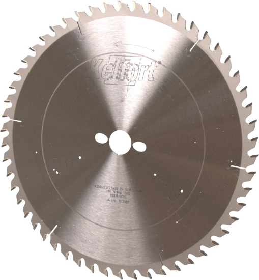 Afbeeldingen van Kelfort Cirkelzaagblad - 350x30mm 54Tands - HM WS-UW vertanding 