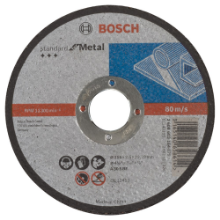 Afbeeldingen van Bosch Doorslijpschijf recht Standard for Metal