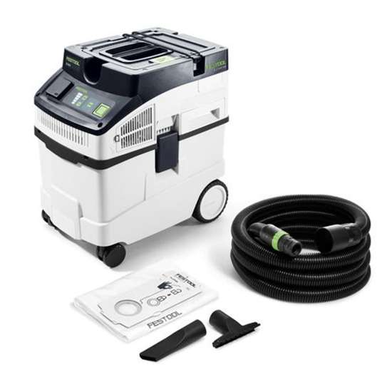 Afbeeldingen van Festool stofzuiger CT 25 E CleanTec - 1200Watt 22,5/25 liter - in doos