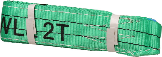 Afbeeldingen van Kelfort Hijsband - 1 meter maximaal 2000kg hijsgewicht - Groen 
