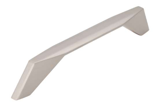 Afbeeldingen van Siro Meubelgreep metaal - boorafstand 160mm/L 183mm/H 27mm/B 15mm mat RVS effect 