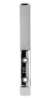 Afbeeldingen van Siro Kapstokhaak metaal - boorafstand 32mm/L 150mm/H 63mm/B 18mm - chroom glanzend 