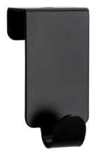 Afbeeldingen van Siro Deurhaak metaal - 5 stuks L 57mm/H 35mm/B 30mm mat zwart 