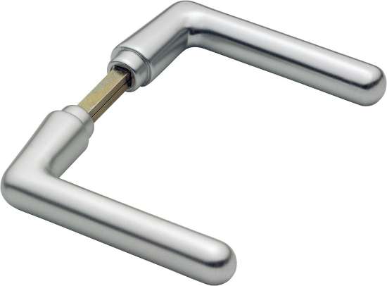 Afbeeldingen van Hoppe Deurkruk Cortina - 195F - aluminium