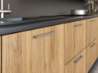 Afbeeldingen van Siro Meubelgreep metaal - boorafstand 192mm/L 206mm/H 32mm/B 12mm mat RVS effect 