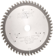 Afbeeldingen van Kelfort cirkelzaagblad - Ø168x1,8/1,2x20mm 52 tands TFN - voor aluminium