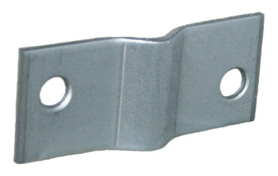 Afbeeldingen van GB gaaspaneelklem voor 5 mm gaas 50x20x2mm Zink-Magnesium