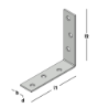 Afbeeldingen van GB Stoelhoek 80 20x2 Zink-Magnesium