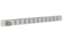 Afbeeldingen van ALU schuifrooster 370x30mm met gaas wit 