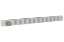 Afbeeldingen van ALU schuifrooster 370x30mm met gaas wit 