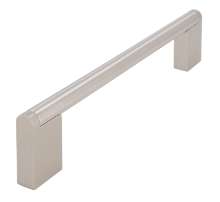 Afbeeldingen van Siro Meubelgreep metaal - boorafstand 160mm/L 166mm/H 38mm/B 10mm - RVS 