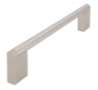 Afbeeldingen van Siro Meubelgreep metaal - boorafstand 160mm/L 166mm/H 38mm/B 10mm - RVS 