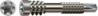 Afbeeldingen van Spax vlonderschroef - Ø5x51mm T25 - cilinderkop RVS