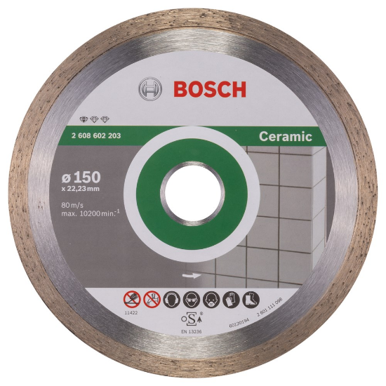 Afbeeldingen van Bosch Diamantdoorslijpschijf Standard for Ceramic
