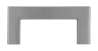 Afbeeldingen van Siro Meubelgreep metaal - boorafstand 64mm/L 76mm/H 35mm/B 12mm RVS 