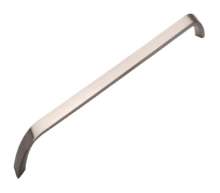 Afbeeldingen van Siro Meubelgreep metaal - boorafstand 320mm/L 348mm/H 31mm/B 16mm RVS effect 