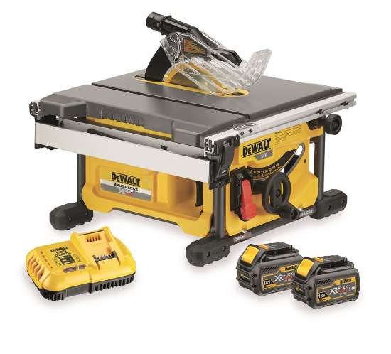 Afbeeldingen van DeWalt tafelzaagmachine DCS7485T2-QW - 54V XR 
