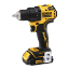 Afbeeldingen van DeWALT 18v xr brushless compacte schroef-/boormachine 2x1.5ah in tstak