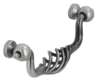 Afbeeldingen van Siro Hangende handgreep metaal - boorafstand 96mm/L 115mm/H 23mm/B 40mm - antiek tin 