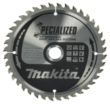 Afbeeldingen van Makita zaagblad B-33168  - Ø165x20x2.0mm 40 tands - geschikt voor hout inclusief spijkers