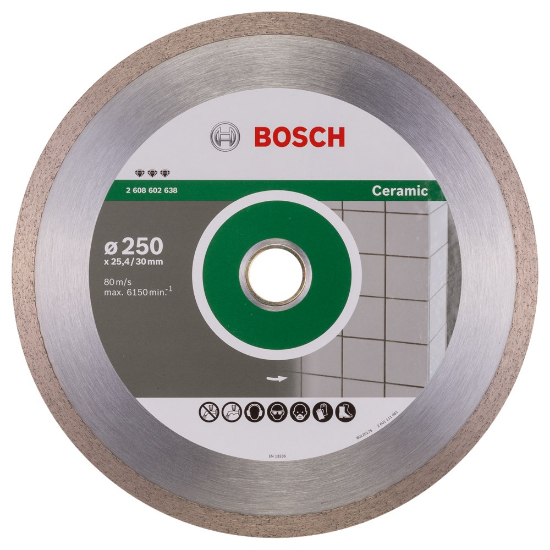 Afbeeldingen van Bosch Diamantdoorslijpschijf Best for Ceramic