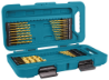 Afbeeldingen van Makita HSS-TiN borenset - 40-delig - in kunststof cassette
