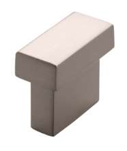 Afbeeldingen van Siro Meubelgreep metaal - boorafstand 16mm/L 29mm/H 24mm/B 14mm - RVS effect 