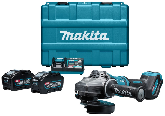 Afbeeldingen van Makita 40 V Max Haakse slijper 180 mm GA037GT203