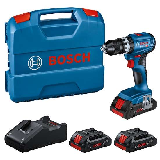 Afbeeldingen van Bosch Schroefklopboormachine GSB 18V-45