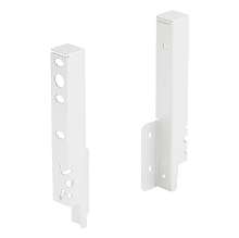 Afbeeldingen van Hettich Set achterwandverbinder ArciTech  186 mm, wit, links en rechts