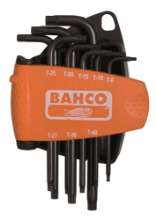 Afbeeldingen van Bahco inbussleutelset 6-knt torx plus 8-delig