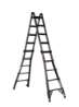 Afbeeldingen van Altrex vouwladder Velocity Black Pro - 4x5 sporten - 6.73 meter werkhoogte