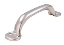 Afbeeldingen van Siro Meubelgreep metaal - boorafstand 163x19mm/L 200mm/H 42mm/B 37mm - nikkel glanzend 