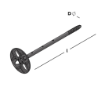 Afbeeldingen van GB UNI-Flexplug 180mm iso120-140mm Nylon