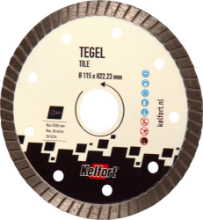 Afbeeldingen van Kelfort Diamantzaagblad - 115x22.23mm - tegels 