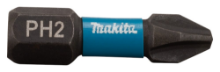Afbeeldingen van Makita Slagschroefbit X Impact Black - PH2x25mm