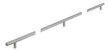 Afbeeldingen van Siro T-greep metaal - boorafstand 2x480mm/L 1040mm/H 32mm/B 12mm - RVS