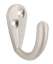 Afbeeldingen van Siro Kapstokhaak metaal - boorafstand 10mm/L 43mm/H 38mm/B 19mm nikkel mat 