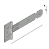 Afbeeldingen van GB Kruisheng licht 200 35x2mm Zink-Magnesium